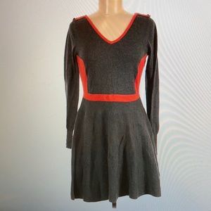 Romeo & Juliet Couture Sweater Dress Grey Size M